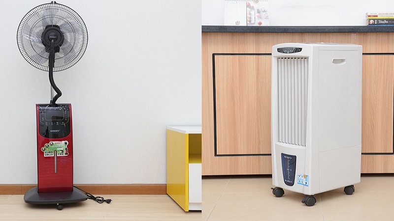 Nên chọn mua quạt lạnh treo tường hay quạt điều hòa không khí?  - Siêu Thị Điện Máy Thiên Nam Hòa