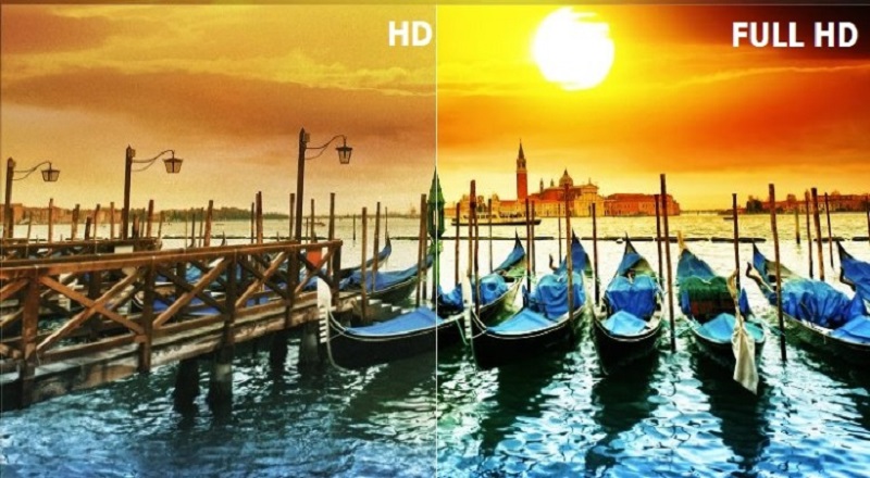 Độ phân giải màn hình giữa tivi full hd và tivi hd