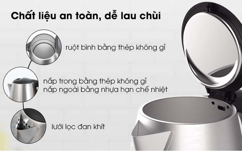 Bình đun siêu tốc Tefal KI800D68