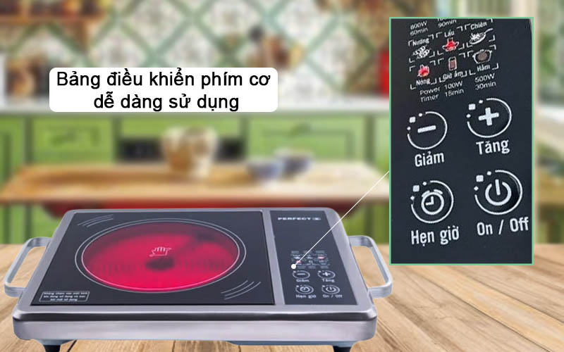 Bếp hồng ngoại đơn PERFECT PF-BH86