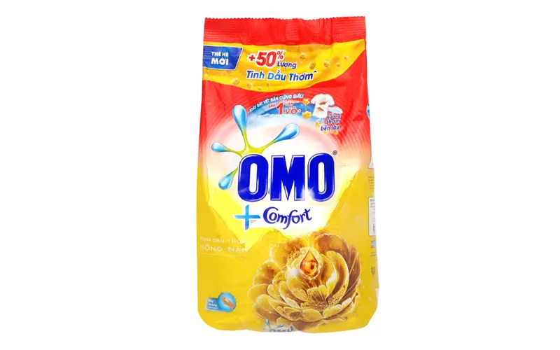 Bột giặt OMO COMFORT nồng nàn vàng 720g