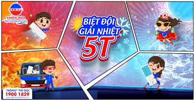 GIẢI NHIỆT 5T - MUA SẮM THẬT PHÊ