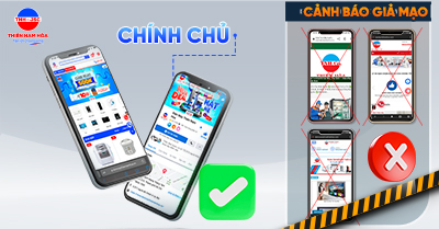 CẢNH BÁO GIẢ MẠO