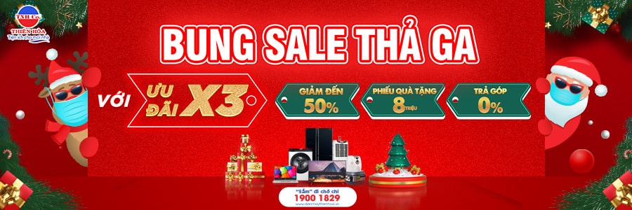 BUNG SALE THẢ GA - ƯU ĐÃI X3