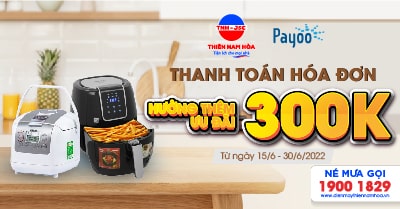 GIẢM NGAY 300K KHI THANH TOÁN PAYOO