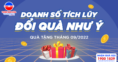 ĐỔI QUÀ DOANH SỐ THÁNG 9 - 2022