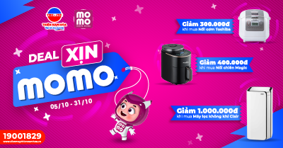 DEAL XỊN MOMO THÁNG 10