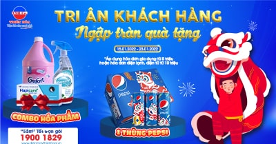 TRI ÂN KHÁCH HÀNG - NGẬP TRÀN QUÀ TẶNG