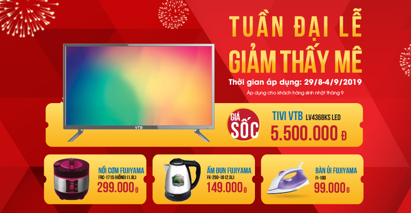 TUẦN ĐẠI LỄ - GIẢM THẤY MÊ