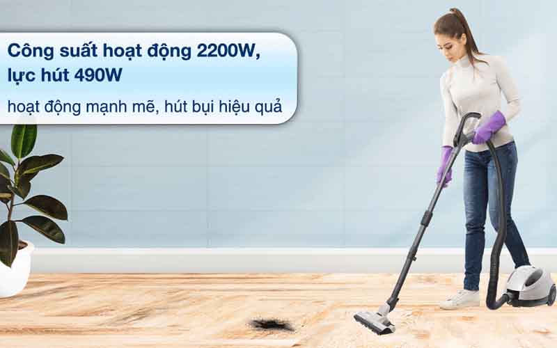 Máy hút bụi HITACHI CV-SU22V RC