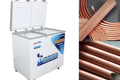 So sánh dàn lạnh đồng, dàn lạnh nhôm trên tủ đông, loại nào là phù hợp nhất