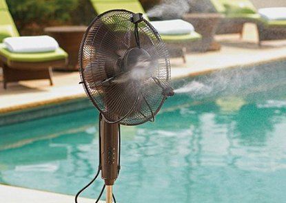 Vị trí đặt quạt phun sương ở đâu là hợp lý nhất?