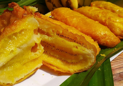 Cách là bánh chuối chiên thơm ngon, giòn rụm- Siêu thị Điện máy Thiên Nam Hòa