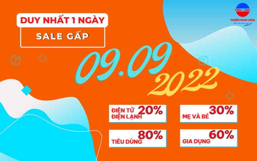 Săn Sale Điện máy 09.09 mới nhất năm 2022