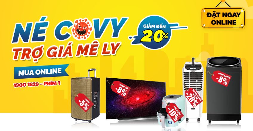 Sôi động cùng chương trình khuyến mãi Né Cô Vy