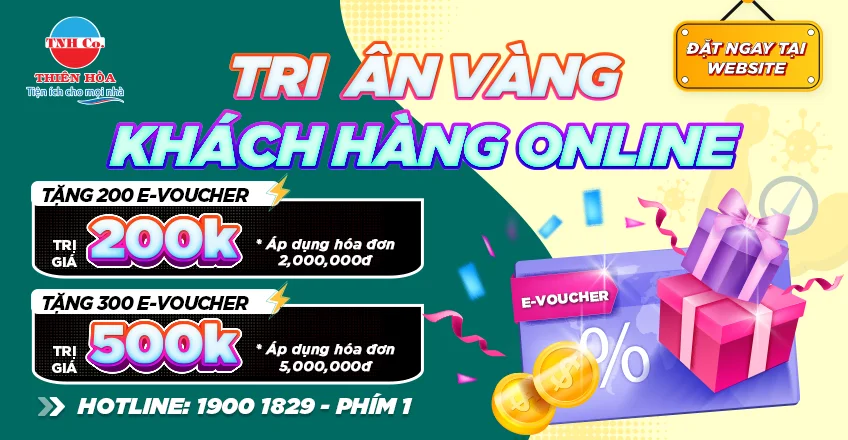 Điện máy Thiên Nam Hòa Tri ân vàng – Ngập tràn khuyến mãi