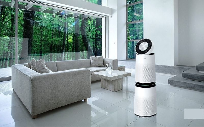 máy lọc không khí ion âm