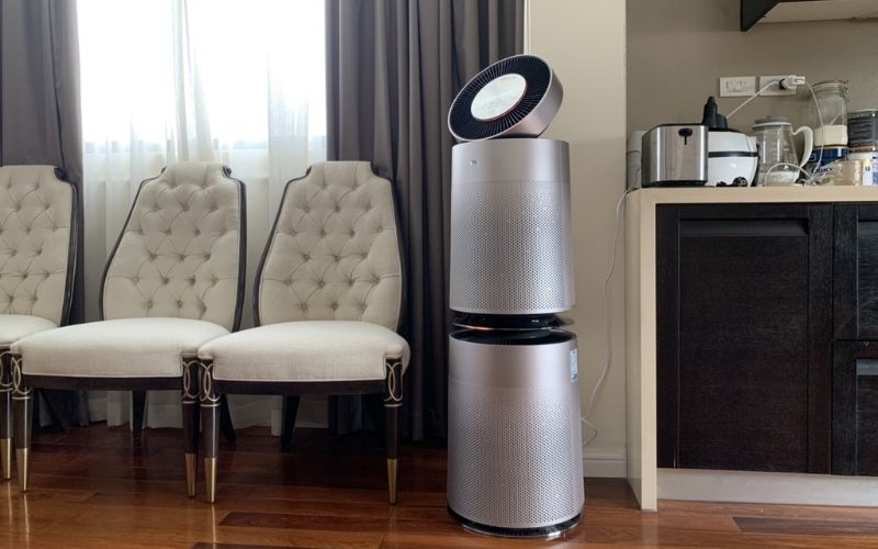 máy lọc không khí ion âm