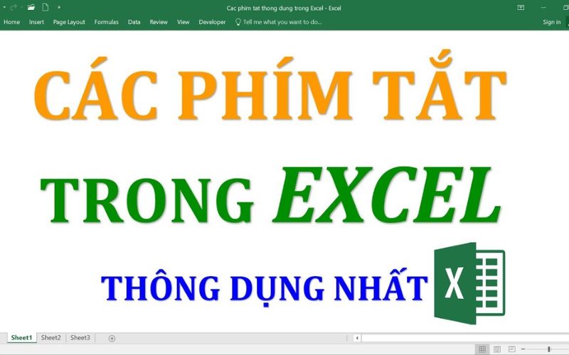 Các phím tắt trong Excel đắt giá mà mọi “chiến thần công sở” phải biết