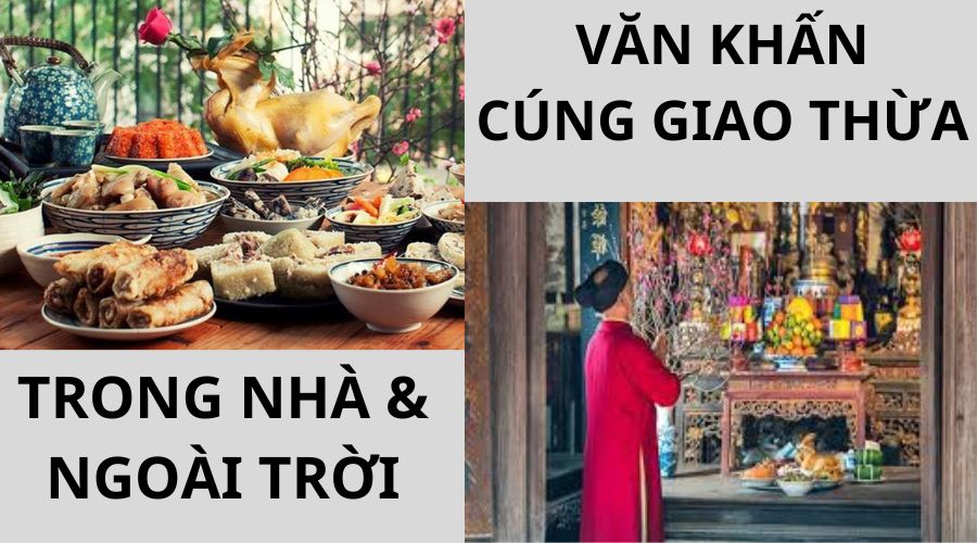 Bài cúng giao thừa Qúy Mão trong nhà, ngoài trời đón Tài lộc
