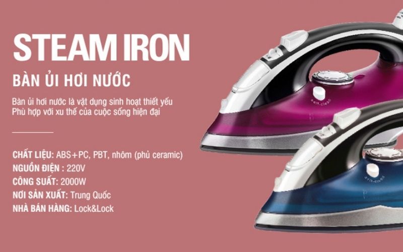 bàn ủi hơi nước