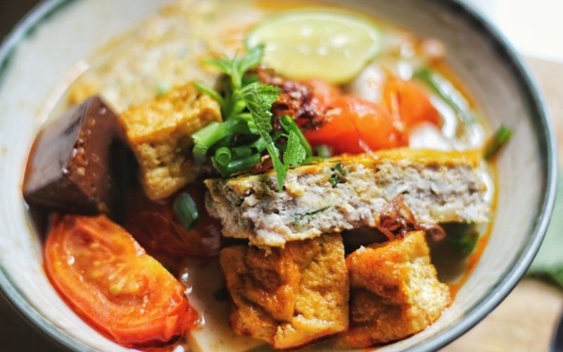 bún riêu cua đồng thơm ngon