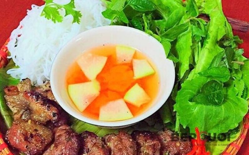 Cách làm bún chả cùng nước chấm ngon tại nhà