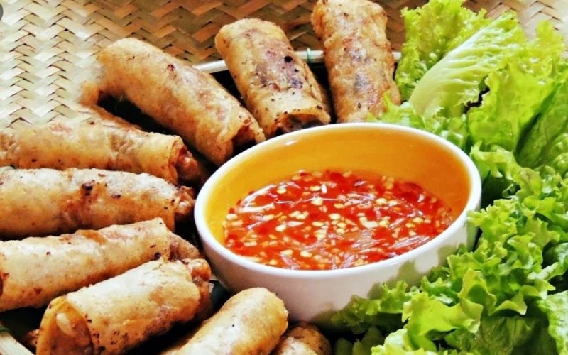 chả giò chay đặc biệt thơm ngon