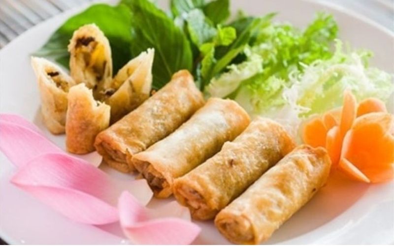chả giò chay thơm ngon tại nhà