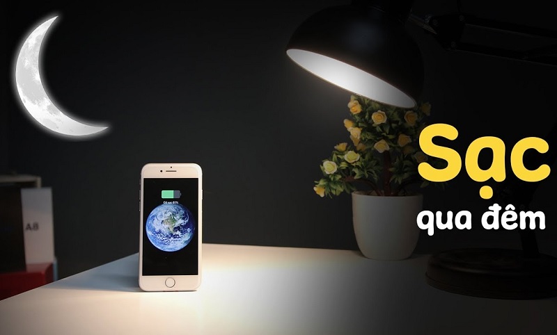 [Giải đáp]: Có nên sạc iPhone qua đêm?