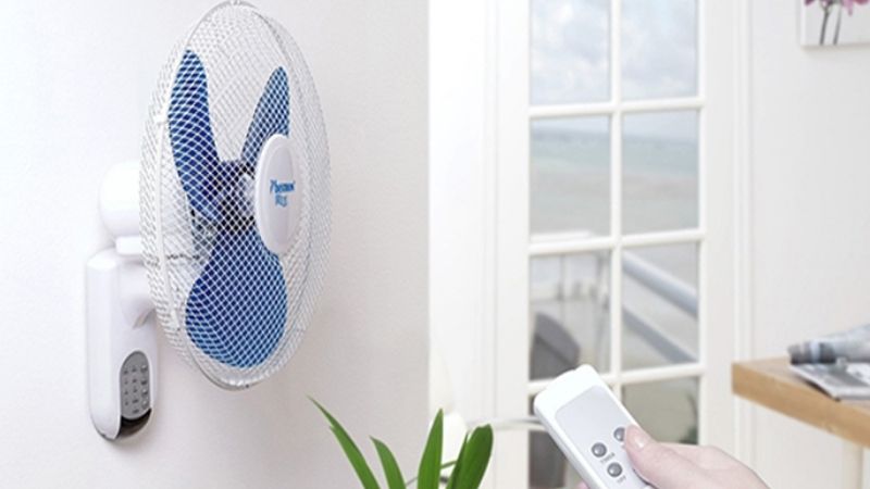 Quạt treo tường điều khiển từ xa có tốt không?