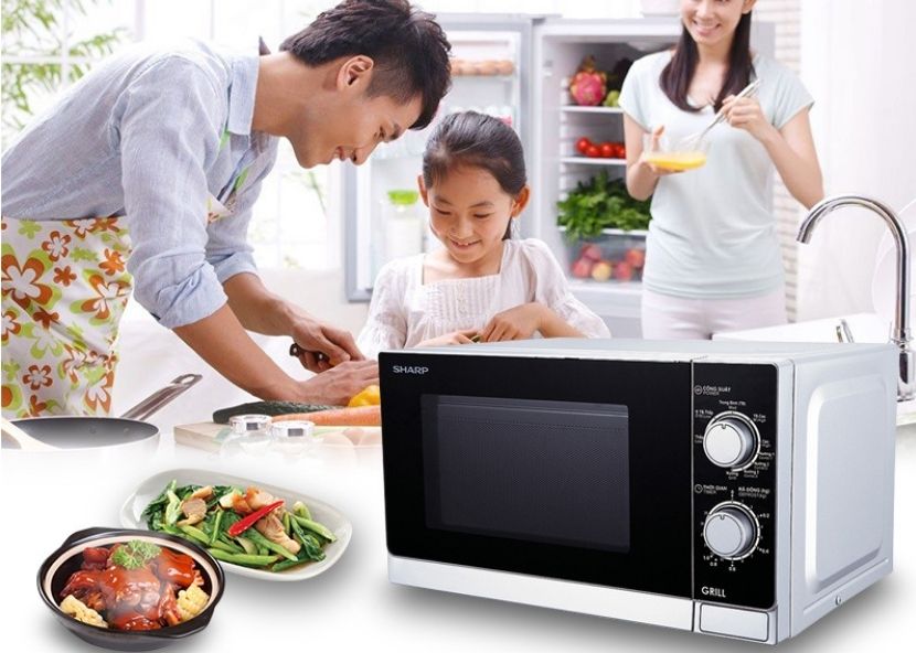 Bật mí cách sử dụng lò vi sóng Sharp