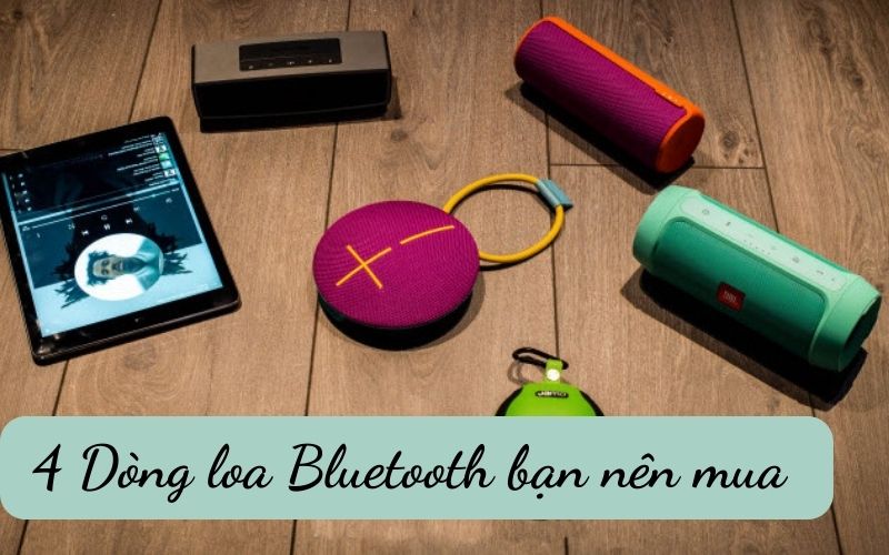 4 Dòng loa Bluetooth bạn nên mua- Điện máy Thiên Nam Hòa