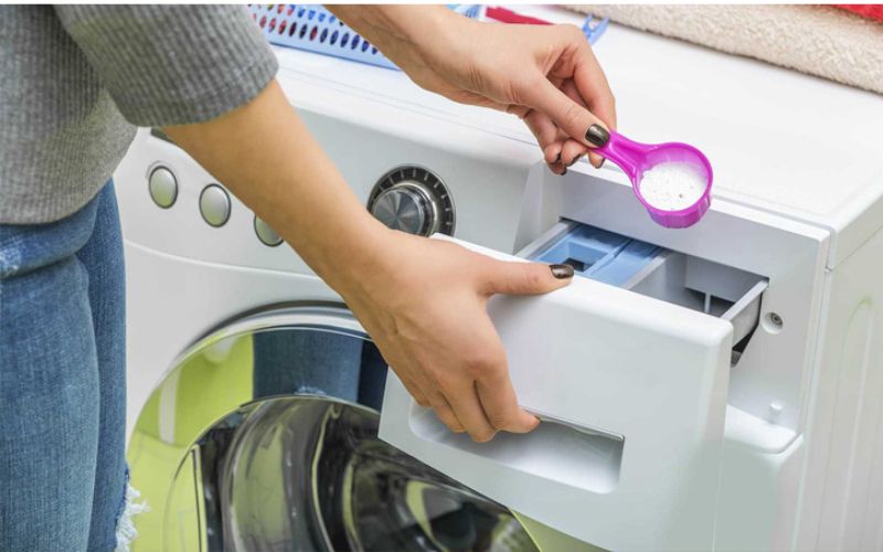 máy giạt bị tàn