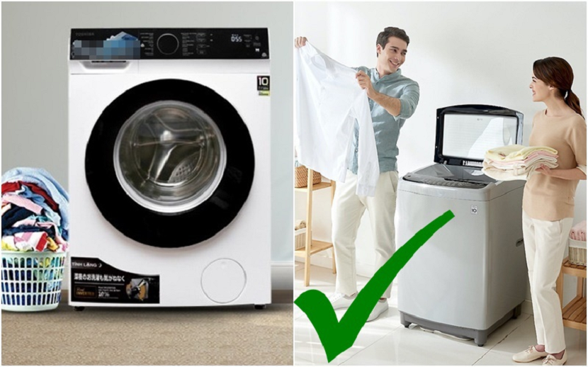 [Tư vấn]: Chọn mua máy giặt cửa ngang hay máy giặt lồng đứng cho gia đình- Siêu Thị Điện Máy Thiên Nam Hòa