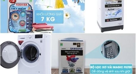 Lựa chọn sản phẩm của hãng máy giặt nào để có hiệu quả giặt sấy tốt nhất?- Siêu Thị Điện Máy Thiên Nam Hòa