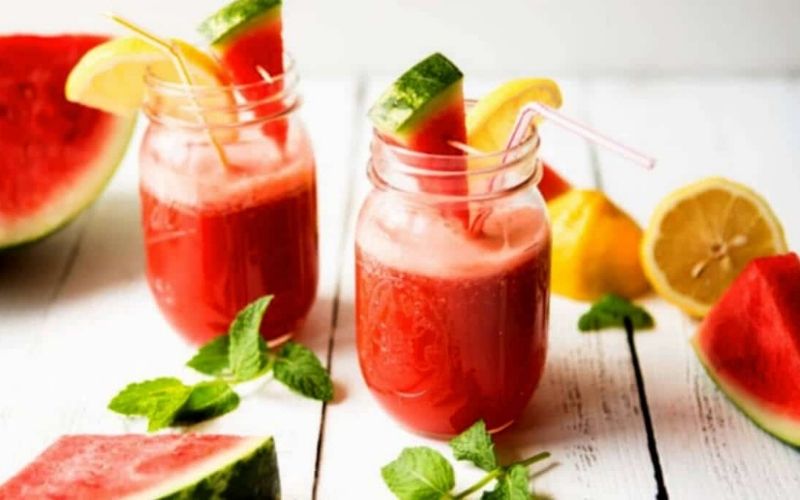 nước ép dưa hấu mix chanh