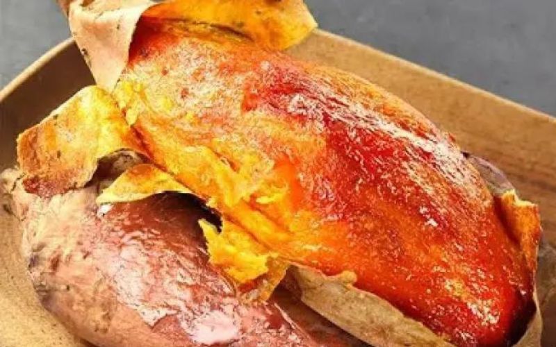 nướng khoai bằng nồi chiên không dầu