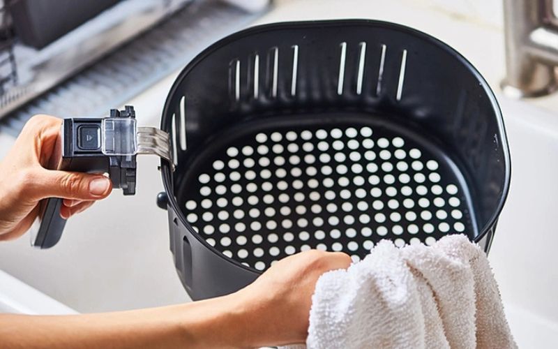nướng thịt bò bằng nồi chiên không dầu