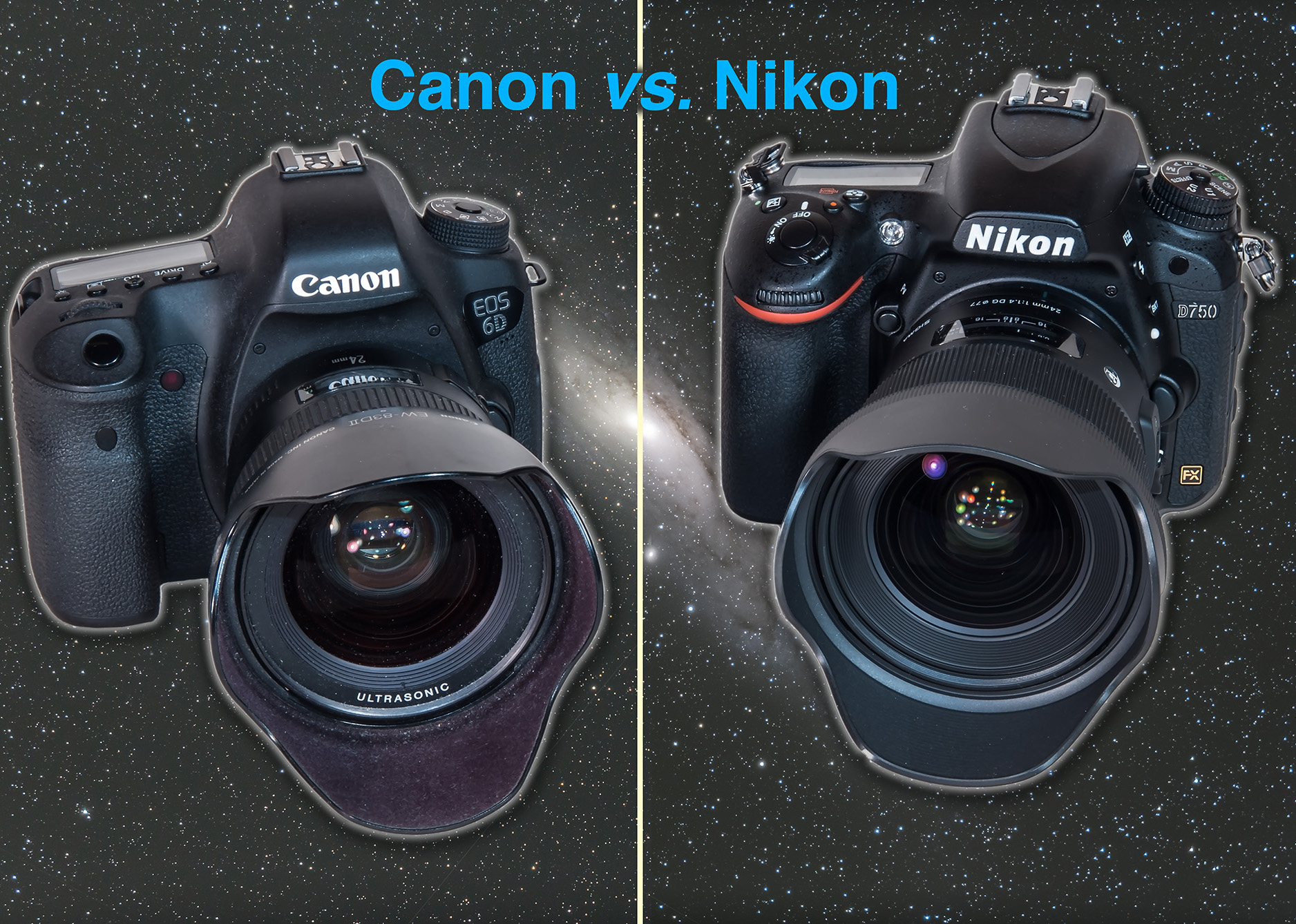 Có khác biệt lớn nào giữa máy ảnh Nikon và máy ảnh Canon không - Siêu Thị Điện Máy Thiên Nam Hòa
