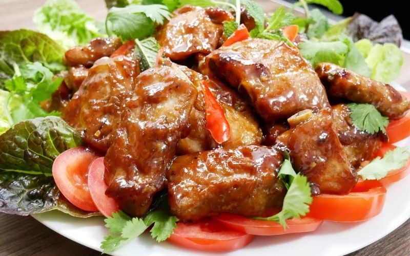 sườn xào miền Bắc