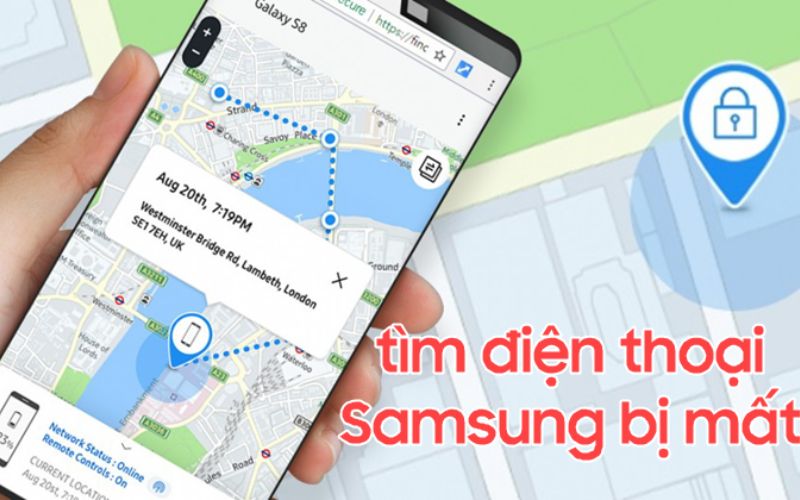 Ứng dụng tìm điện thoại Samsung trong 10 phút