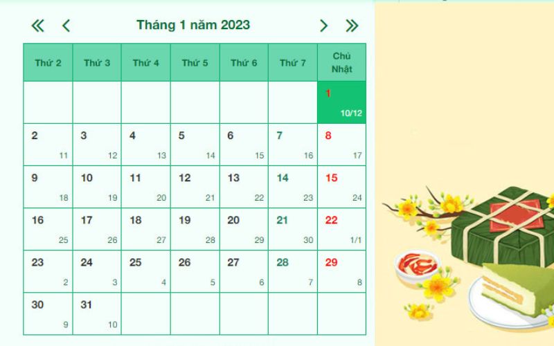 Bao nhiêu ngày nữa đến tết năm 2023- Cùng Thiên Nam Hòa đếm ngược