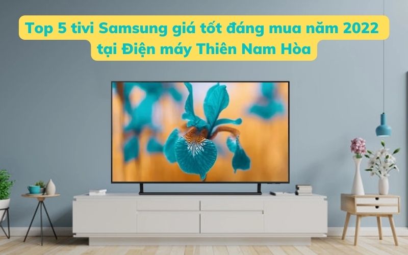Top 5 tivi Samsung giá tốt đáng mua năm 2022 tại Điện máy Thiên Nam Hòa