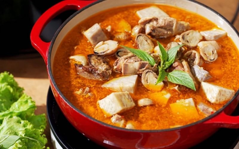 vịt nấu chao ăn với gì là ngon