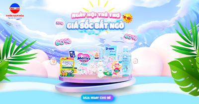 NGÀY HỘI TRẺ THƠ - GIÁ SỐC BẤT NGỜ - VOUCHER ĐẾN 60%