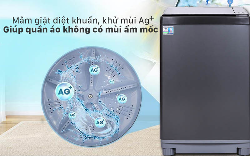 Máy giặt AQUA 12 kg AQW-FW120GT.BK