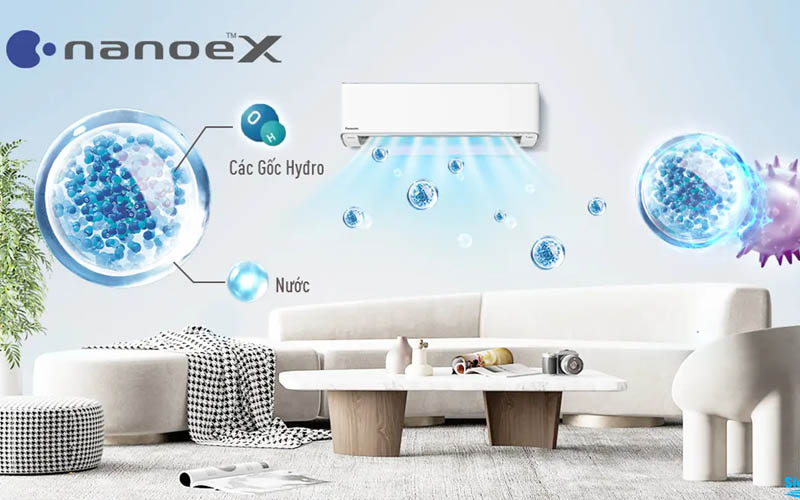 Máy lạnh PANASONIC Inverter 1.5HP CUCS-U12ZKH-8