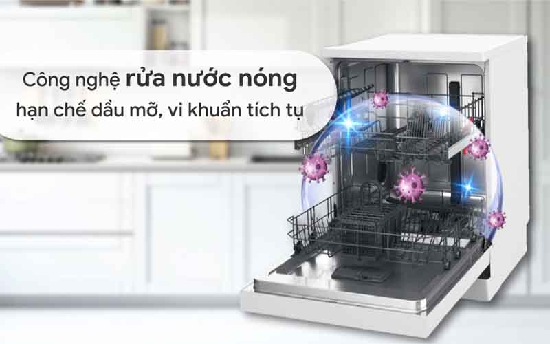 Mát rửa bát WHIRLPOOL WFE 2B19