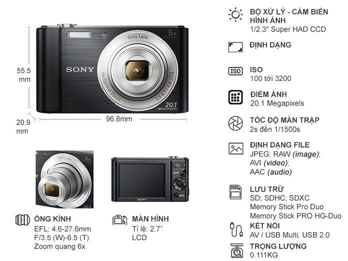 máy ảnh sony